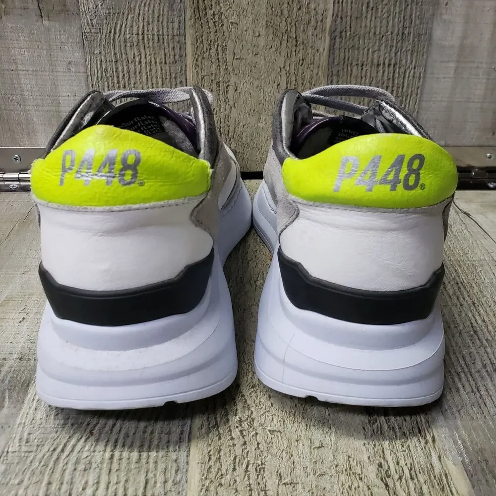 P448 Leia Women's Size EU 37 US 6.5-7 Chunky Platform Leather Sneakers Trainers